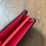 Chanel Cambon Chanel Cambon Leather Zip-Around Wallet Pink Interior Image 2
