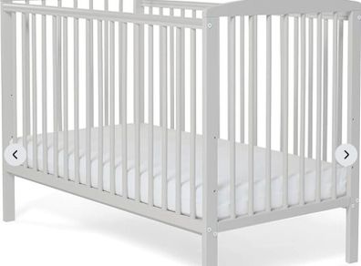 2 Grey Starlight Cots by Baby Elegance