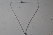 vintage sterling silver elephant necklace