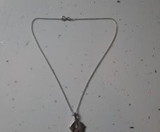vintage sterling silver elephant necklace