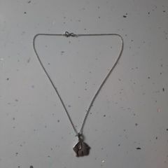 vintage sterling silver elephant necklace