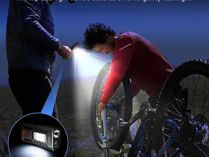 Bike Lights Set, Rechargeable Super Bright Bicycle Lights, Runtime 8+ Hours, 5 Lighting Modes, Waterproof Bike Front Head light and Back Tail Rear light Reflectors for All Bike,Mountain (FREE POSTAGE)