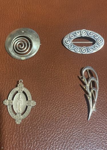 Sterling Silver Brooch