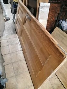Solid wood door