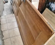 Solid wood door
