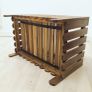 Planters. 4X flower stands. 4X beautiful solid wood planters. This set of four planters Image 2