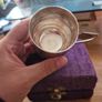 Vintage Metal Chalice with a Box. Image 5