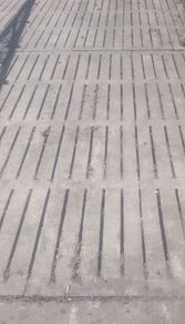 Concrete slats