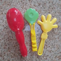 Three shaker instruments