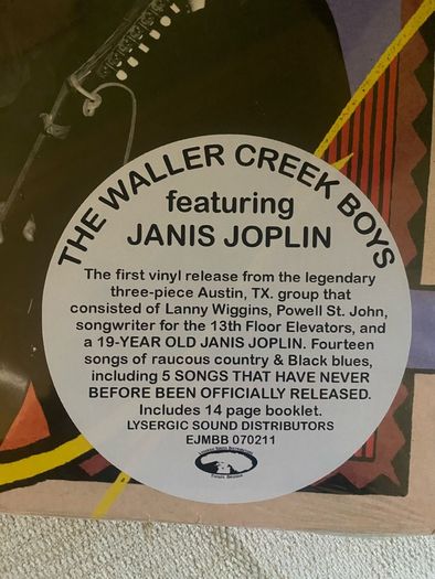 The Waller Creek Boys featuring Janis Joplin