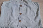 New Girls denim top size 13-14 years