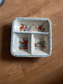 christmas serving dish