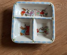 christmas serving dish
