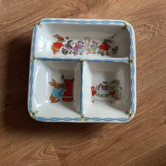 christmas serving dish