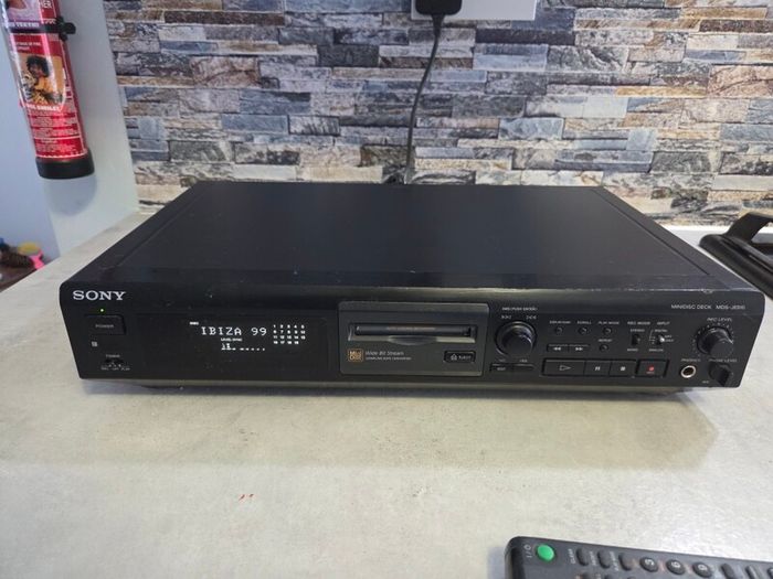 SONY minidisc deck MDS-JE510