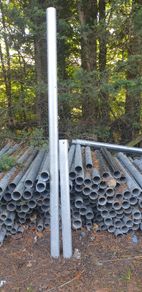Galvanised Steel Poles - Fence - Post