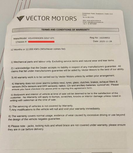 Volkswagen Golf Mk7 GTI DSG - Warranty Included