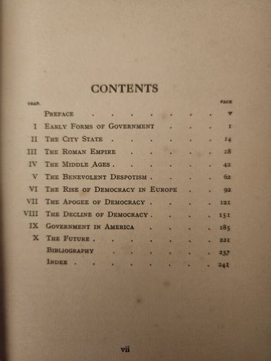 The History Of Government.  By Charles Petrie. Rare  First Edition 1929 Hardback In Good Condition. See Photos For Same.