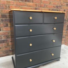 Solid Pine Chest of Drawers