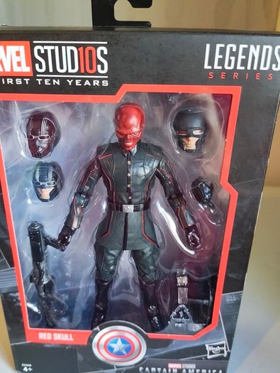 Marvel Legends Red Skull first 10 years Captain America marvel studios