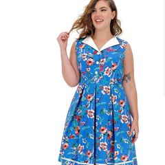 Joe Browns 1950s style swing dress size 20 postage included