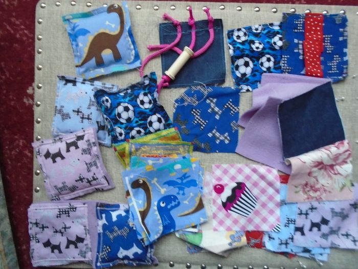 Craft pack, Fabric squares, Fabric, Sewing, crafts