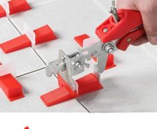 Tile Level System Kit 1.5mm -  300pcs Tile Spacers - Tiling - Plier Tool -  Tiler - Tiles