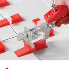 Tile Level System Kit 1.5mm -  300pcs Tile Spacers - Tiling - Plier Tool -  Tiler - Tiles