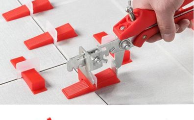 Tile Level System Kit 1.5mm -  300pcs Tile Spacers - Tiling - Plier Tool -  Tiler - Tiles - Collection Only - No Post.