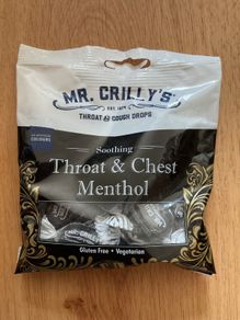 Soothing Throat and chest Menthol Brand New