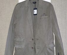 Mens Charcoal Light weight Jacket