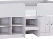 Orlando Low Sleeper Bed Dove Grey