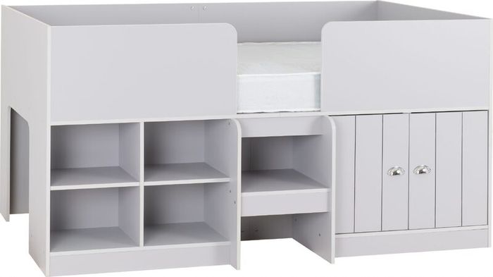 Orlando Low Sleeper Bed Dove Grey
