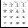 2015 Ireland The Five Senses (Taste, Touch, Sight, Hearing & Smell) Commemorative Stamp Sheetlets (5 sheets) Plate 1B1B Mint Never Hinged (MNH) Image 4