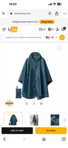 rain poncho