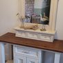 cream dresser hall table Image 2