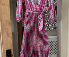 Stunning Emily & Me Geo print dresses , brand new with tags . perfect for any occasion , Communion , Confirmation, Wedding or Celebration.