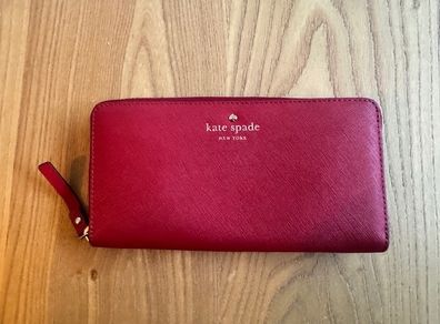 Kate Spade - Zip Around Wallet in Red
