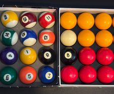 aramith pool ball 2 sets