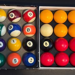 aramith pool ball 2 sets