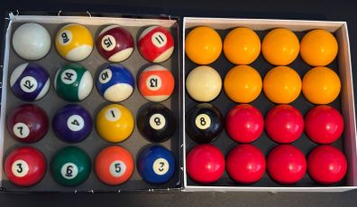 aramith pool ball 2 sets