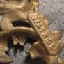 Antique Brass Picture Frame Beatrice No 1009 P c 1900 Image 4