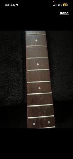 Fender Squier Showmaster neck 24 frets made in Indonesia 2002 electric guitar parts accessories