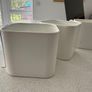 Ikea SKADIS Pegboard Containers - White, Set of 3 Image 2