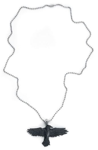 "Black Raven" Pendant by Alchemy Gothic (Brand New)