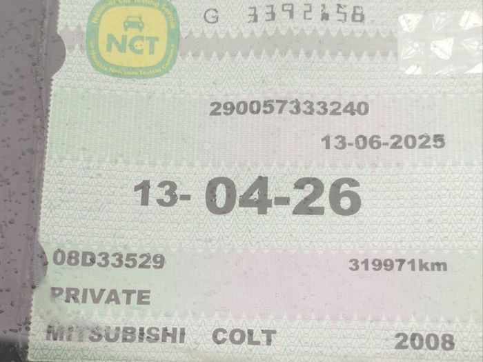 Mitsubishi Colt 2008