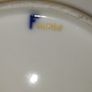 Antique 19th century Paris porcelain cabinet plate marked Feuillet Image 2