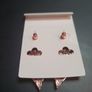NEW RRP 45 euro Expensive look Gold color earrings with sparkling stones by Absolute Jewellery Design NEW Image 6