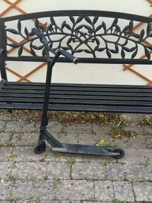 Black scooter