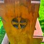 Benches pews garden or wedding seating Image 4